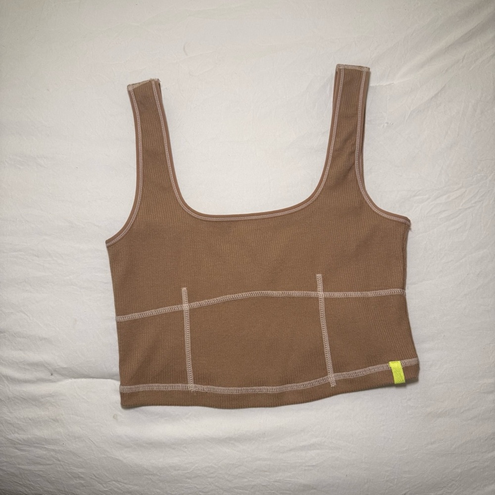 GB Brown Crop Top